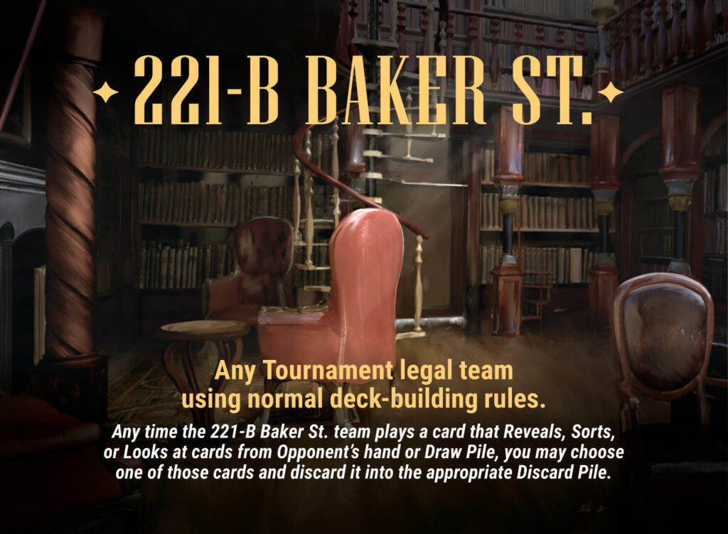 OverPower World Legends Location 221-B Baker Street