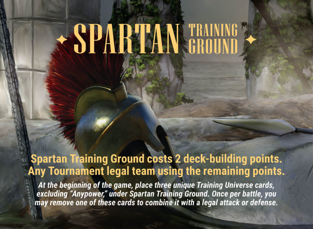 OverPower World Legends Location Spartan Training Ground